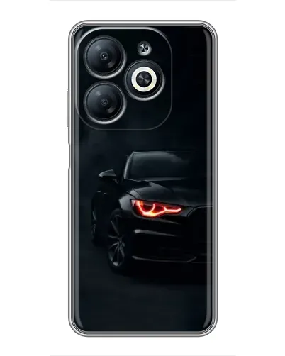 Чехол для Infinix Smart 8 с картинкой «Audi — хищный взгляд»