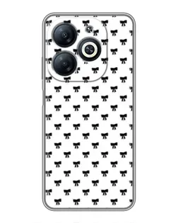 Чехол для Infinix Smart 8 с картинкой «Мини-бантики» Чехол для Infinix Smart 8 с картинкой «Мини-бантики»