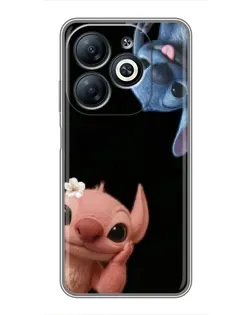 Чехол для Infinix Smart 8 с картинкой «Фиолетовый туман роз»