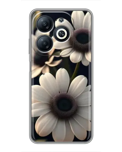 Чехол для Infinix Smart 8 с картинкой «Белые маргаритки макро» Чехол для Infinix Smart 8 с картинкой «Белые маргаритки макро»