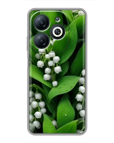 Чехол для Infinix Smart 8 с картинкой «Ландыши в зелени» Чехол для Infinix Smart 8 с картинкой «Ландыши в зелени»