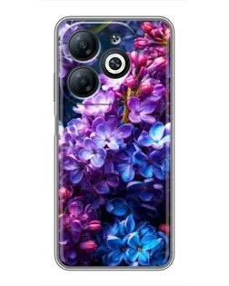 Чохол для Infinix Smart 8 з картинкою «Бузковий цвіт»