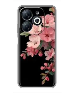 Чохол для Infinix Smart 8 з картинкою «Рожева гілка сакури»
