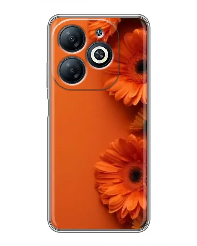 Чехол для Infinix Smart 8 с картинкой «Оранжевые герберы» Чехол для Infinix Smart 8 с картинкой «Оранжевые герберы»