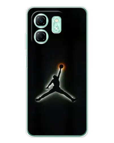 Чехол для Infinix Smart 9 с картинкой «Jordan Gradient Logo»