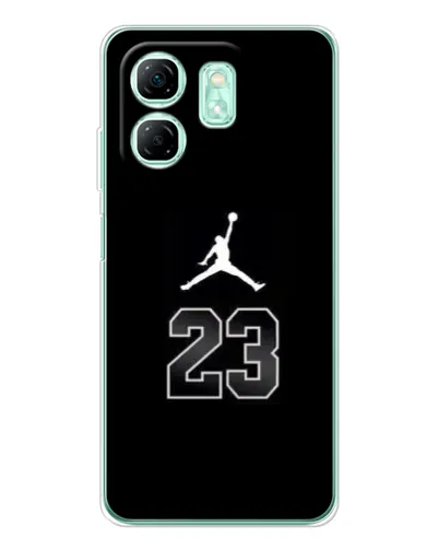 Чехол для Infinix Smart 9 с картинкой «Jordan Flight 23»
