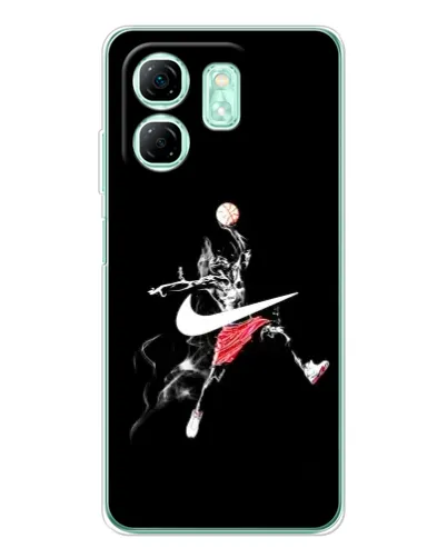 Чехол для Infinix Smart 9 с картинкой «Jordan Jumpman»