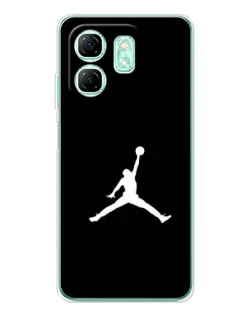 Чохол для Infinix Smart 9 з картинкою «Jordan Silhouette»