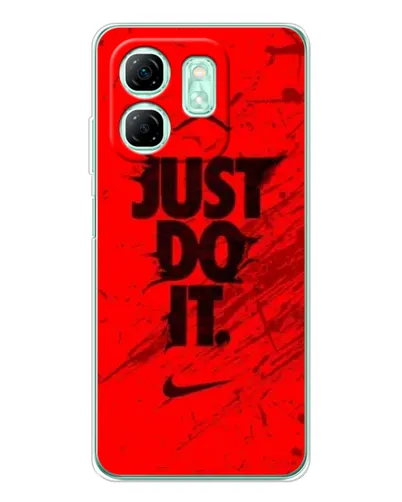 Чехол для Infinix Smart 9 с картинкой «Nike Just Do It»