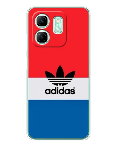 Чехол для Infinix Smart 9 с картинкой «Ретро блоки Adidas» Чехол для Infinix Smart 9 с картинкой «Ретро блоки Adidas»