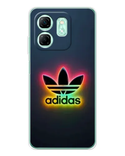 Чехол для Infinix Smart 9 с картинкой «Неоновый Adidas» Чехол для Infinix Smart 9 с картинкой «Неоновый Adidas»