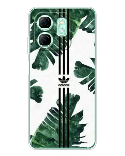 Чехол для Infinix Smart 9 с картинкой «Пальмовые листья адидас» Чехол для Infinix Smart 9 с картинкой «Пальмовые листья адидас»