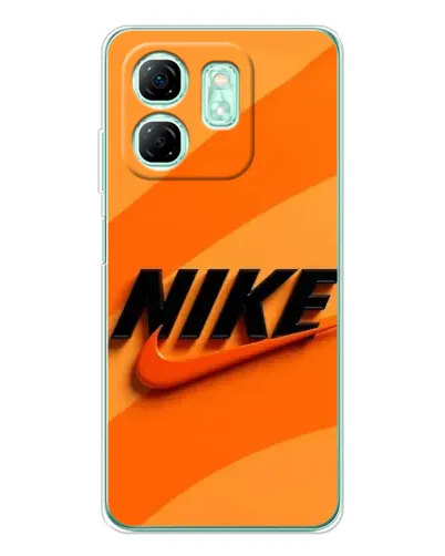Чехол для Infinix Smart 9 с картинкой «Оранжевый драйв Nike» Чехол для Infinix Smart 9 с картинкой «Оранжевый драйв Nike»