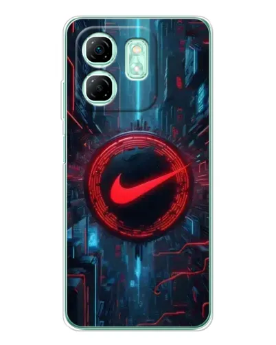 Чехол для Infinix Smart 9 с картинкой «Техногенный стиль Nike» Чехол для Infinix Smart 9 с картинкой «Техногенный стиль Nike»