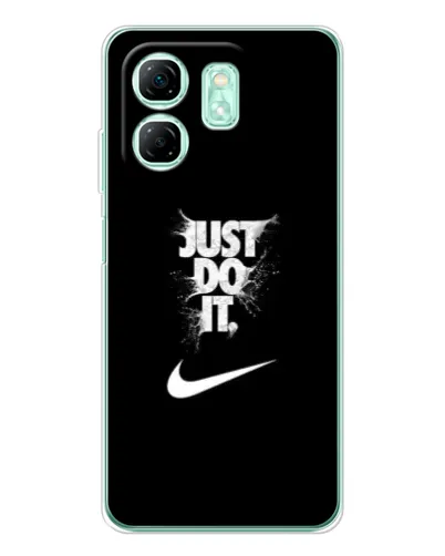 Чехол для Infinix Smart 9 с картинкой «Текстовый принт Nike» Чехол для Infinix Smart 9 с картинкой «Текстовый принт Nike»