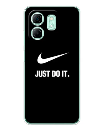 Чехол для Infinix Smart 9 с картинкой «Классический принт Nike» Чехол для Infinix Smart 9 с картинкой «Классический принт Nike»