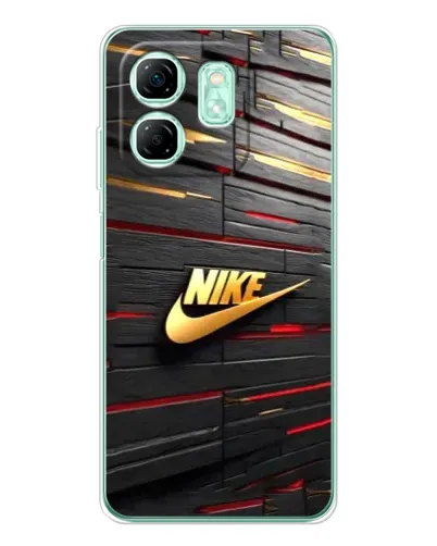 Чехол для Infinix Smart 9 с картинкой «Золотой Nike на металле» Чехол для Infinix Smart 9 с картинкой «Золотой Nike на металле»
