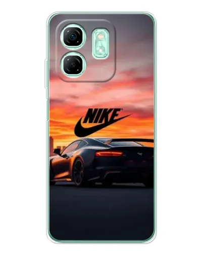 Чехол для Infinix Smart 9 с картинкой «Nike и суперкар» Чехол для Infinix Smart 9 с картинкой «Nike и суперкар»