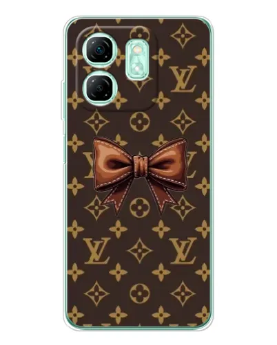 Чехол для Infinix Smart 9 с картинкой «LV с бантом» Чехол для Infinix Smart 9 с картинкой «LV с бантом»
