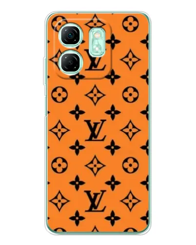 Чехол для Infinix Smart 9 с картинкой «Оранжевый стиль LV» Чехол для Infinix Smart 9 с картинкой «Оранжевый стиль LV»