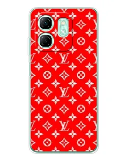Чехол для Infinix Smart 9 с картинкой «Яркий паттерн LV»