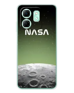 Чехол для Infinix Smart 9 с картинкой «NASA — лунный градиент»