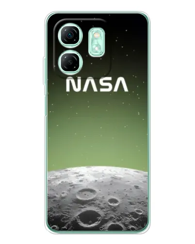 Чехол для Infinix Smart 9 с картинкой «NASA — лунный градиент»