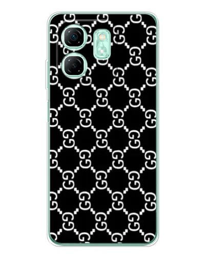 Чехол для Infinix Smart 9 с картинкой «Gucci — сетчатый паттерн»