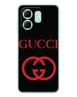 Чехол для Infinix Smart 9 с картинкой «Gucci — красный логотип» Чехол для Infinix Smart 9 с картинкой «Gucci — красный логотип»