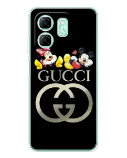 Чехол для Infinix Smart 9 с картинкой «Gucci — герои Disney» Чехол для Infinix Smart 9 с картинкой «Gucci — герои Disney»