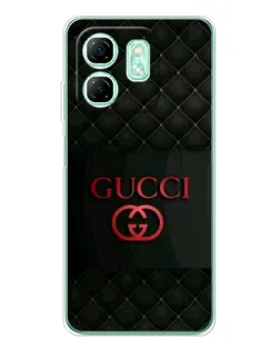 Чехол для Infinix Smart 9 с картинкой «Gucci — стеганый черный» Чехол для Infinix Smart 9 с картинкой «Gucci — стеганый черный»