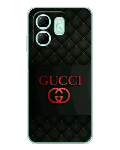 Чехол для Infinix Smart 9 с картинкой «Gucci — стеганый черный»