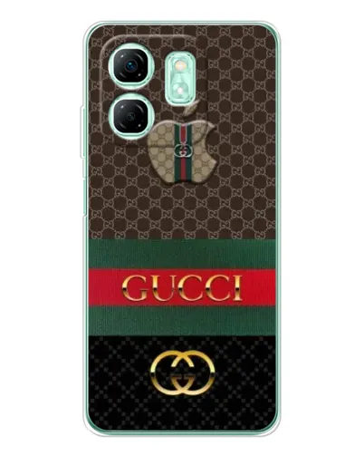 Чехол для Infinix Smart 9 с картинкой «Gucci — брендированный десерт»