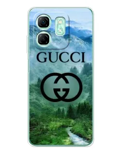 Чехол для Infinix Smart 9 с картинкой «Gucci — горный пейзаж» Чехол для Infinix Smart 9 с картинкой «Gucci — горный пейзаж»