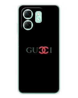 Чехол для Infinix Smart 9 с картинкой «Gucci — красный градиент» Чехол для Infinix Smart 9 с картинкой «Gucci — красный градиент»