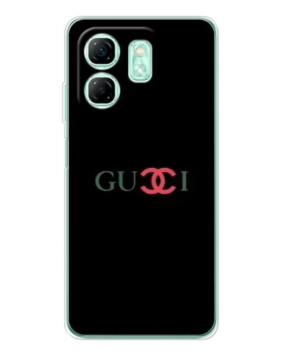 Чехол для Infinix Smart 9 с картинкой «Gucci — красный градиент»