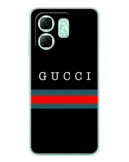 Чехол для Infinix Smart 9 с картинкой «Gucci — красный пояс» Чехол для Infinix Smart 9 с картинкой «Gucci — красный пояс»
