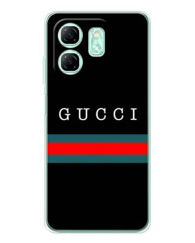 Чехол для Infinix Smart 9 с картинкой «Gucci — красный пояс»