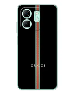 Чехол для Infinix Smart 9 с картинкой «Gucci — строгая линия» Чехол для Infinix Smart 9 с картинкой «Gucci — строгая линия»