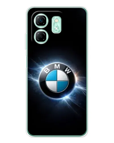 Чехол для Infinix Smart 9 с картинкой «BMW — неоновое сияние» Чехол для Infinix Smart 9 с картинкой «BMW — неоновое сияние»