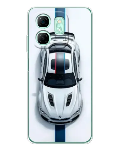 Чехол для Infinix Smart 9 с картинкой «Вид сверху — BMW M» Чехол для Infinix Smart 9 с картинкой «Вид сверху — BMW M»