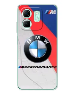 Чехол для Infinix Smart 9 с картинкой «BMW Performance стиль» Чехол для Infinix Smart 9 с картинкой «BMW Performance стиль»