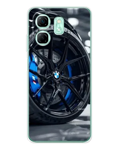 Чехол для Infinix Smart 9 с картинкой «Колесо BMW вблизи» Чехол для Infinix Smart 9 с картинкой «Колесо BMW вблизи»