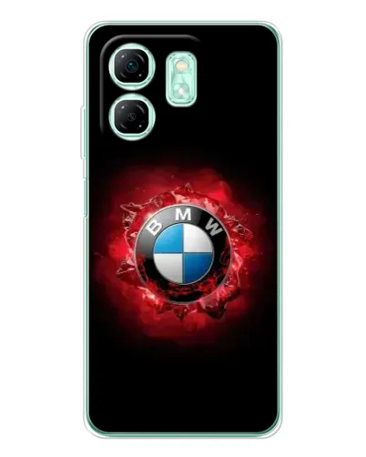 Чехол для Infinix Smart 9 с картинкой «Логотип BMW — вспышка» Чехол для Infinix Smart 9 с картинкой «Логотип BMW — вспышка»