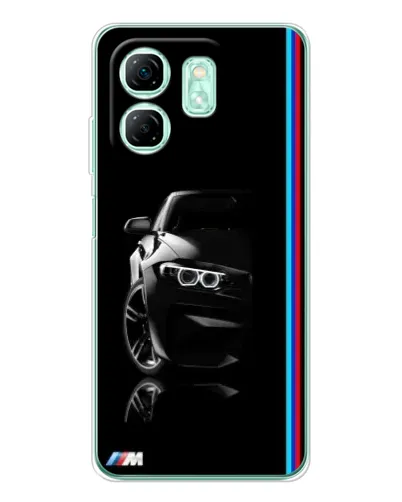 Чехол для Infinix Smart 9 с картинкой «Силуэт BMW в темноте» Чехол для Infinix Smart 9 с картинкой «Силуэт BMW в темноте»