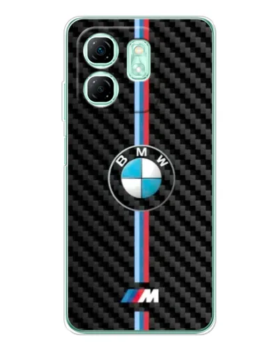 Чехол для Infinix Smart 9 с картинкой «Эмблема BMW и карбон» Чехол для Infinix Smart 9 с картинкой «Эмблема BMW и карбон»