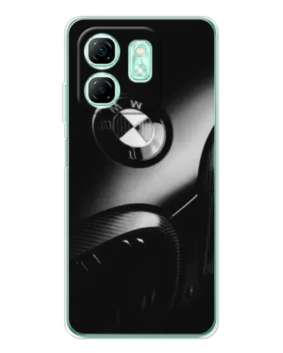 Чехол для Infinix Smart 9 с картинкой «Эмблема BMW — макро» Чехол для Infinix Smart 9 с картинкой «Эмблема BMW — макро»