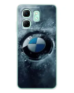 Чехол для Infinix Smart 9 с картинкой «Логотип BMW — лед» Чехол для Infinix Smart 9 с картинкой «Логотип BMW — лед»