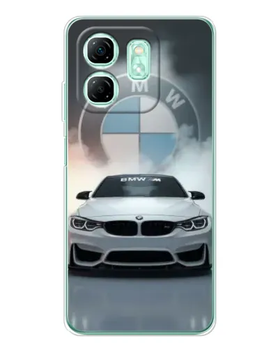 Чехол для Infinix Smart 9 с картинкой «BMW в белом дыму» Чехол для Infinix Smart 9 с картинкой «BMW в белом дыму»