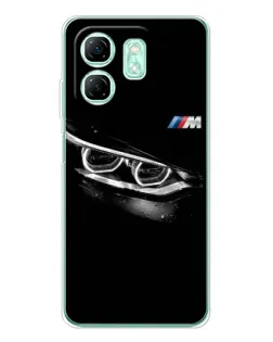 Чехол для Infinix Smart 9 с картинкой «BMW — взгляд тигра» Чехол для Infinix Smart 9 с картинкой «BMW — взгляд тигра»
